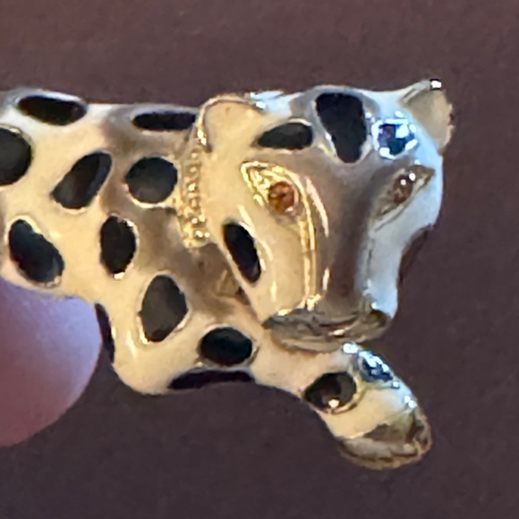 💕Kenneth J Lane Leopard Print Small Pet Slide Pendant. (pendant only.) - Picture 2 of 6